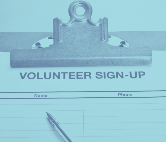 volunteer sign-up